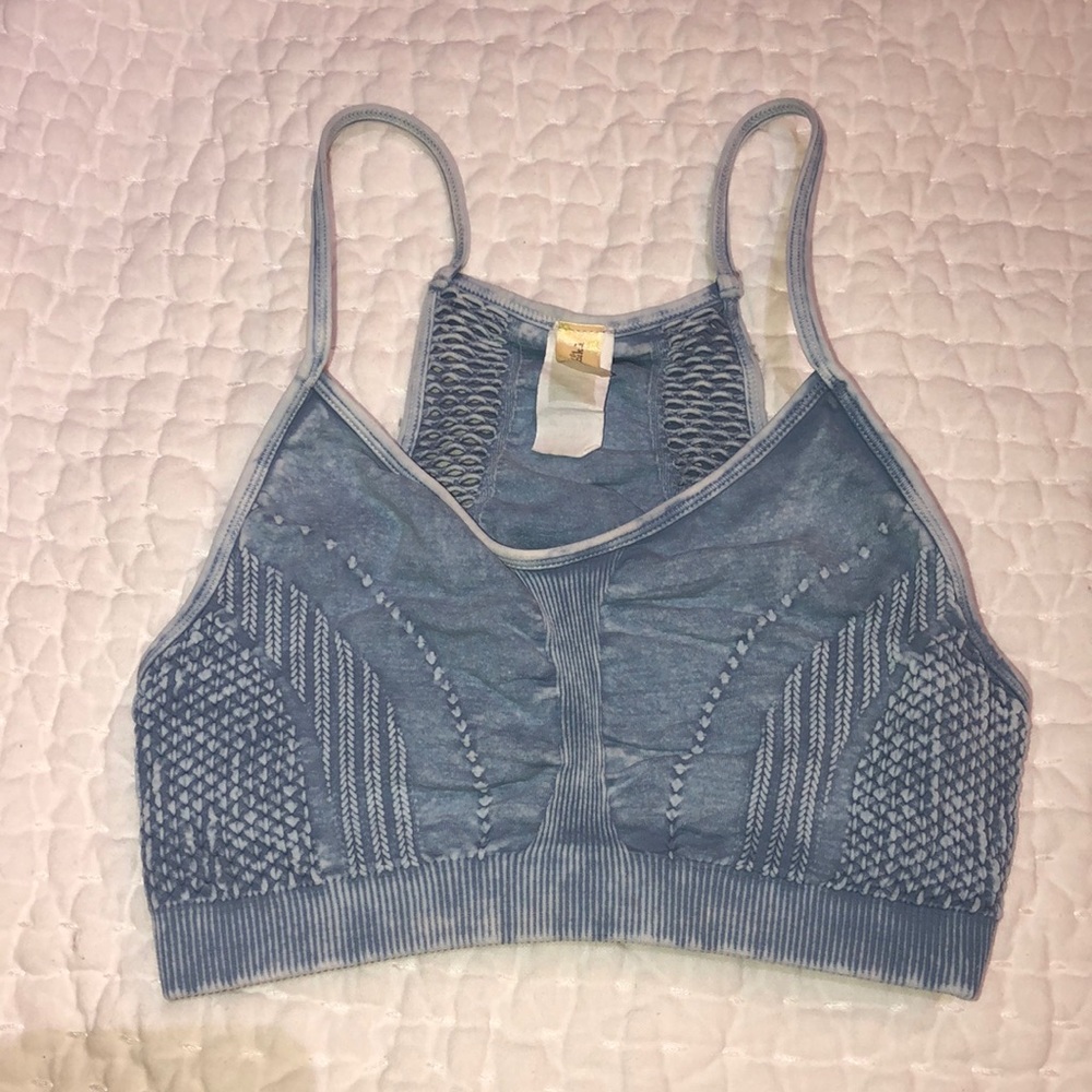 Faded Blue Anthropologie Unpadded Bralette